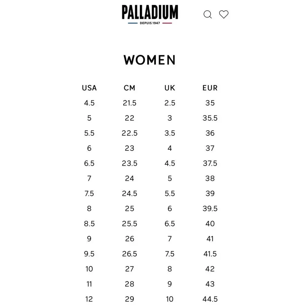 PALLADIUM Pallabase Twill in White, US Womens Size 11 / Euro Size 43 New in Box